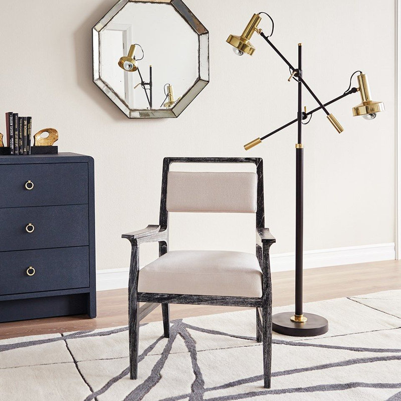 Octet Flat Metal Beveled Wall Mirror