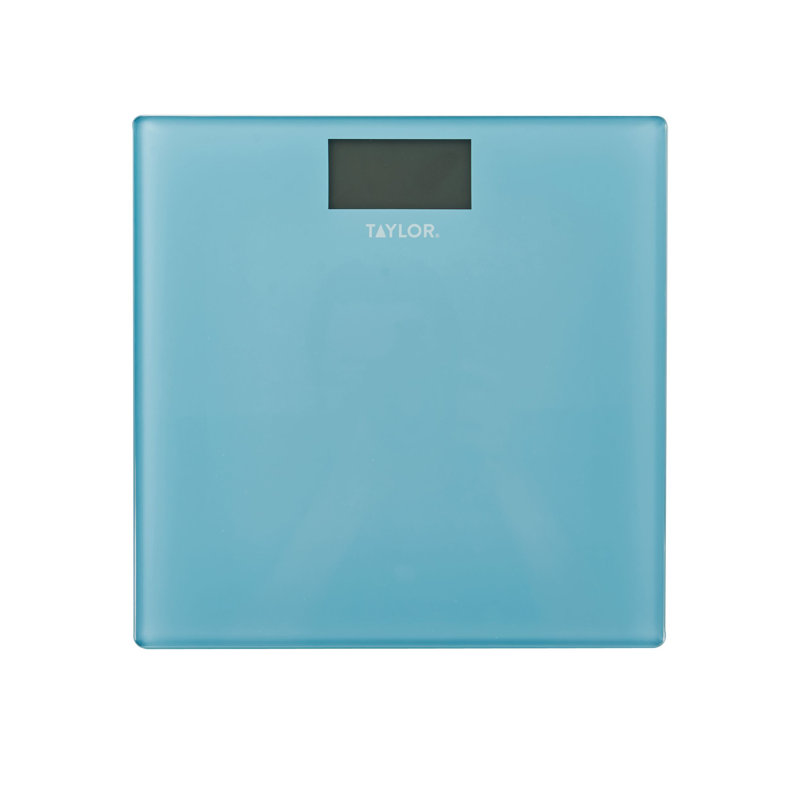 Pèse-personne numérique avec capacité de 440 lb Taylor 3,21 po x 1,56 po noir