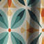 Earthy Symmetry - Rideau abstrait - Rideau occultant - 1 panneaux-107547974