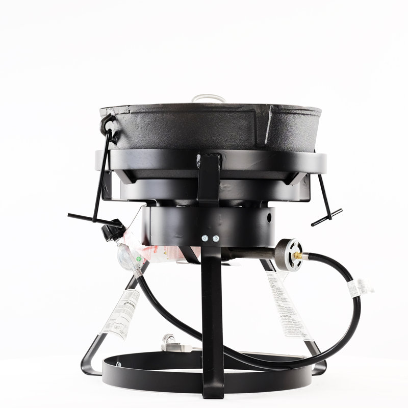 King Kooker Tall Cooker Single Burner High Pressure Propane Jambalaya Kit, 5 Gallon