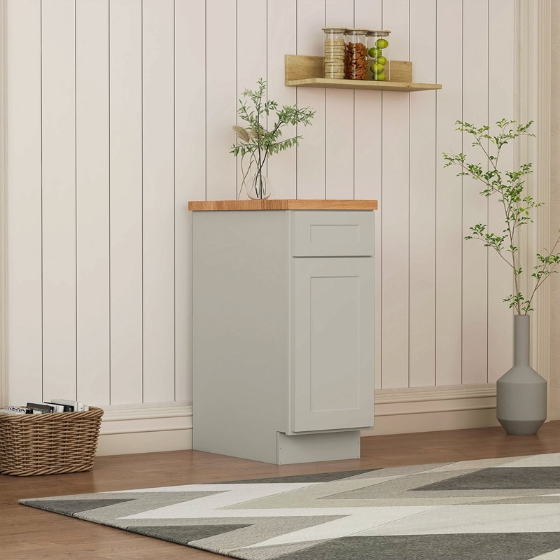 Armoire de cuisine Shaker Dove, H 34,62 po x l 24,12 po x P 15,12 po