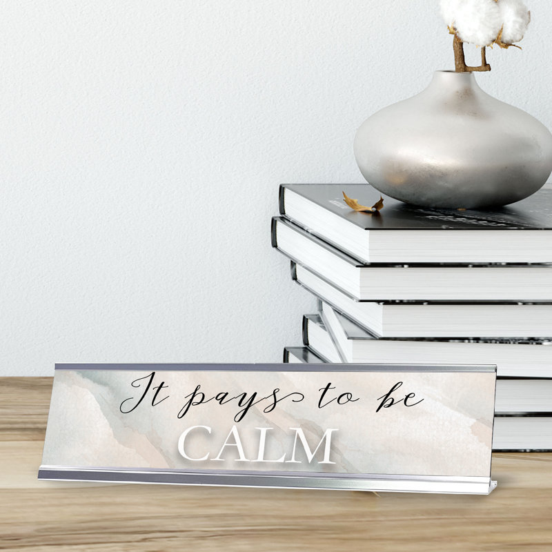 Desk Sign