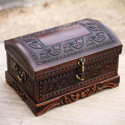 Wood Jewelry Box + Locking