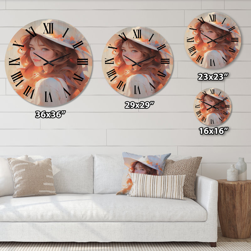 Horloge murale Rafaat, Moyenne