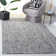 Irven Handmade Tufted Wool Dark Grey Area Rug