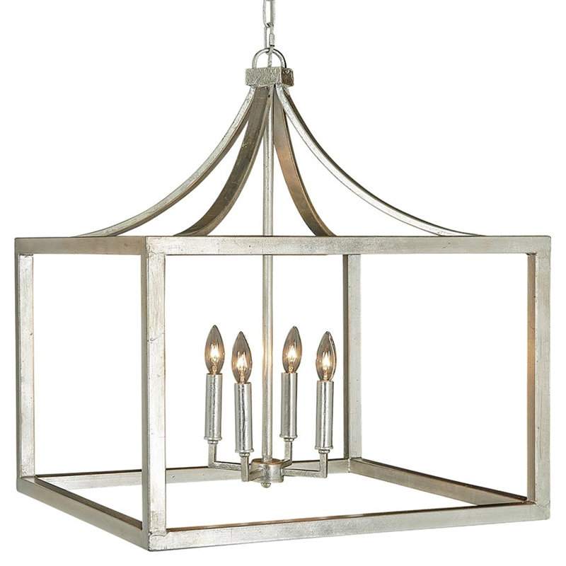 Lustre rectangulaire à 4 lumières Taranto