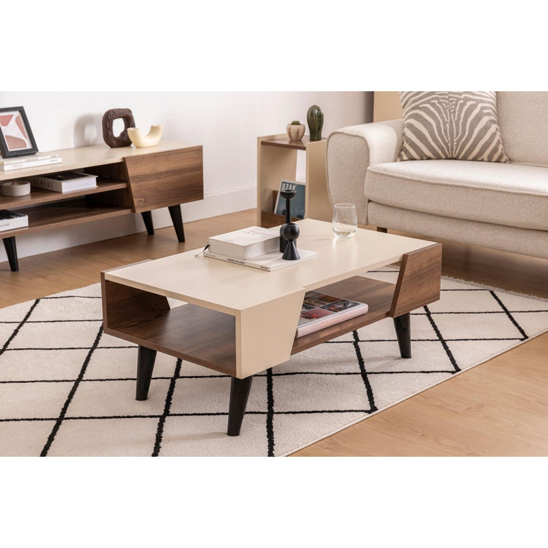 Table basse, Noyer