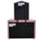 Miroir en tissu rose
