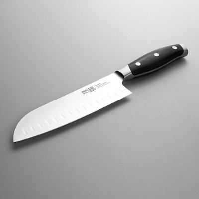Hutch Kitchen 7'' Hollow Edge Santoku Knife
