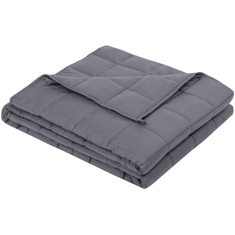 Cooling Weighted Blanket, Breathable Heavy Blanket for Restful Sleep, Ultra Soft Cozy All-Season Throw for Bed, Couch & Sofa,