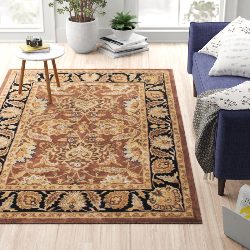 Alger Hand Tufted Wool Oriental Rug, Rectangle 7'6" x 9'6"