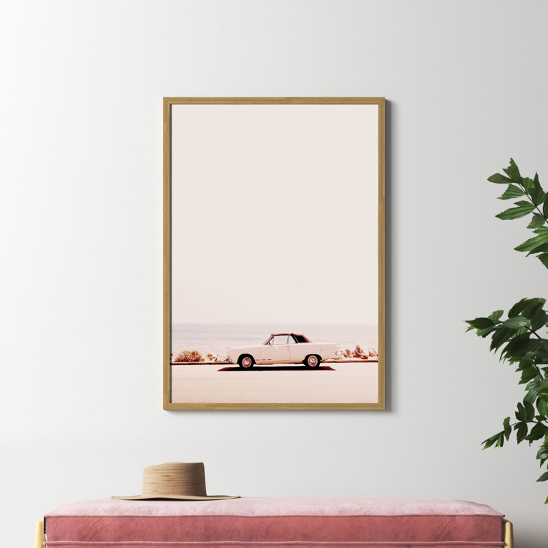 «California Coast» par Hope Bainbridge - reproduction de photo sur papier encadrée, H 41,5 po x l 29,5 po x P 0,75 po