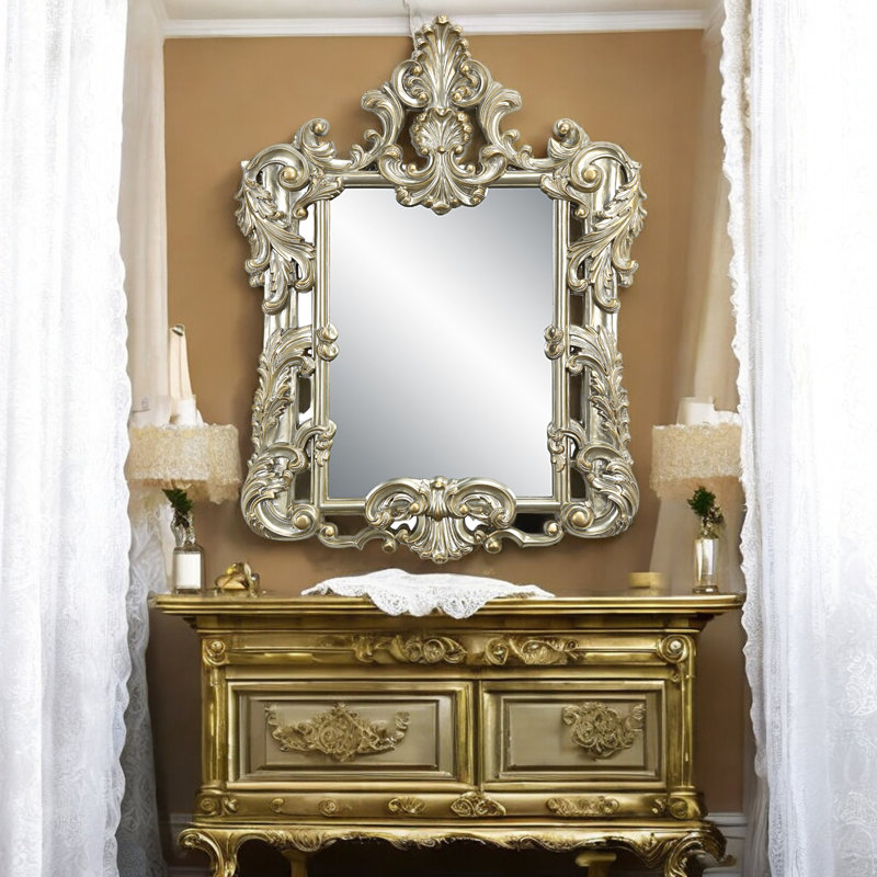 Mirror, Antique Gold Finish