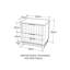 Devingo 50cm W Solid + Manufactured Wood Bedside Table-1412506051