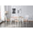 Raffe Solid Wood Base Dining Table-577235881