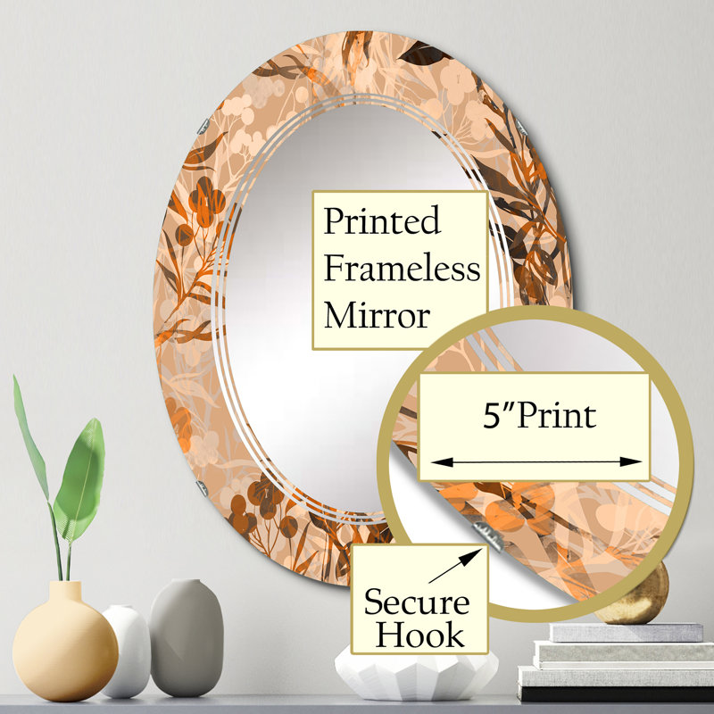 Miroir de salle de bain sans cadre, 30 po x 20 po