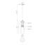 Lena 1 - Light LED Pendant-64112508
