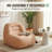 Adult Bean Bag Chair,ergonomically Designed Comfort, Offering Good Support For Back, Neck, Head, Providing Relaxing Experience,bedrooms, Living Room, Dorm. Perfect For Reading, Gaming, Lounging, Spending Time With Family,no Assembly Required.-53077010