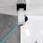 Bathtub Shower Door With 1/4"  6mm  Tempered Glass, 31 Inch * 55 Inch, Brushed Nickel, , Left Or Right Side Opening, Enhances Bathroom Functionality Long High Folding Door, Matte Black, - Shattering,