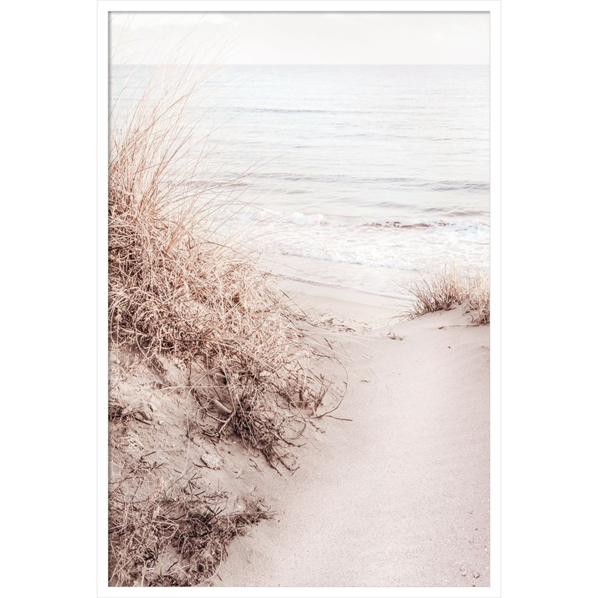 Beach by 1x Studio III, White, 28" W x 41" H