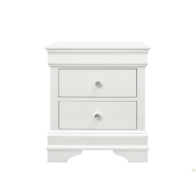 Table de chevet, Blanc