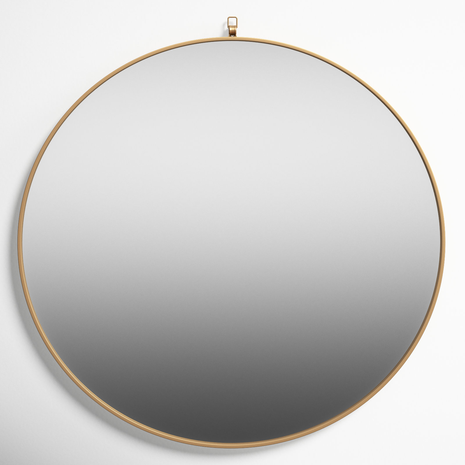Cassie Accent Mirror, Brass, 32" x 32" 