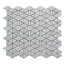 Carrara Random Sized Marble Random Mosaic Wall & Floor Tile
