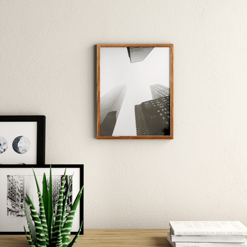 Cadre photo en bois massif Backsten, 8 po x 10 po