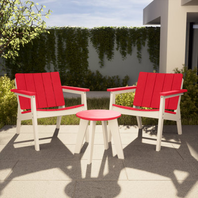 Outdoor 3-Piece Deep Seating Set