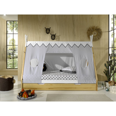 European Single (90 x 200cm) Bed with Trundle
