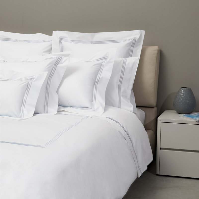 Platinum Pillow Case, Standard Pillowcase, White/Pearl