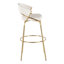 Tabourets de bar en métal à hauteur fixe 30 po avec repose-pieds rond Loehr-129937257-100480872-100480871