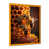 Impression dorée sur toile encadrée