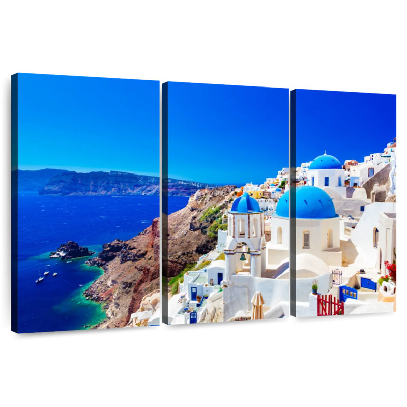 Sebbie Scenic Oia, H 36 po x l 57 po
