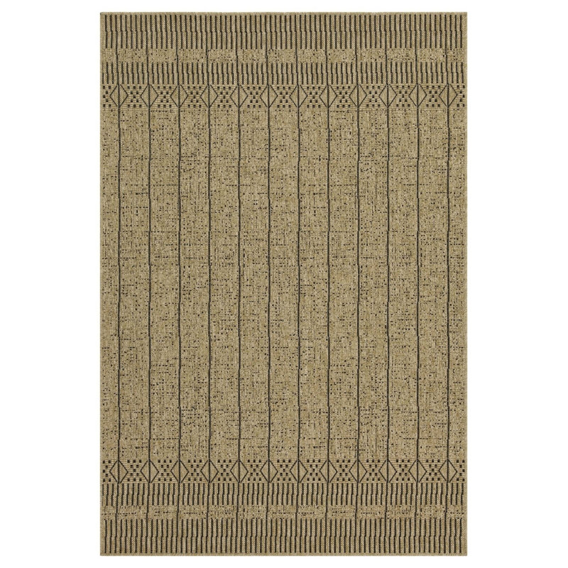 Tapis rectangulaire à poil long