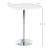 Adjustable Height Bar Table With Sturdy Steel Base-926346690