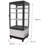 17 in. Black Countertop Display Refrigerator - 3 Cu Ft. CDCU-3C-BK-73391388