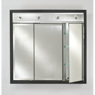 W H Recessed Medicine Cabinet Mirror