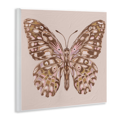 «Butterfly Wings in Neutral», plaque murale par Anna Lischenko