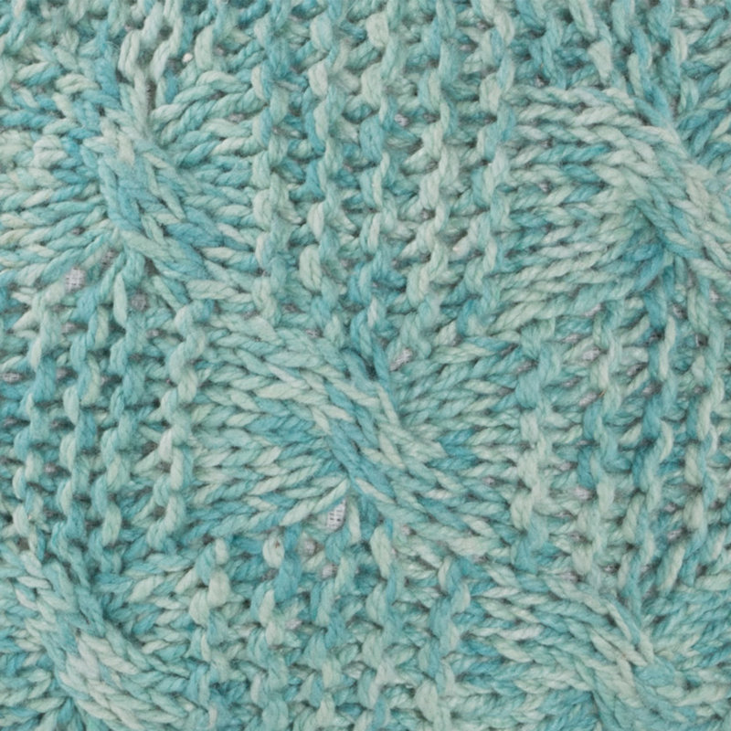 Repose-pieds Sagatov, Mélange de polyester turquoise