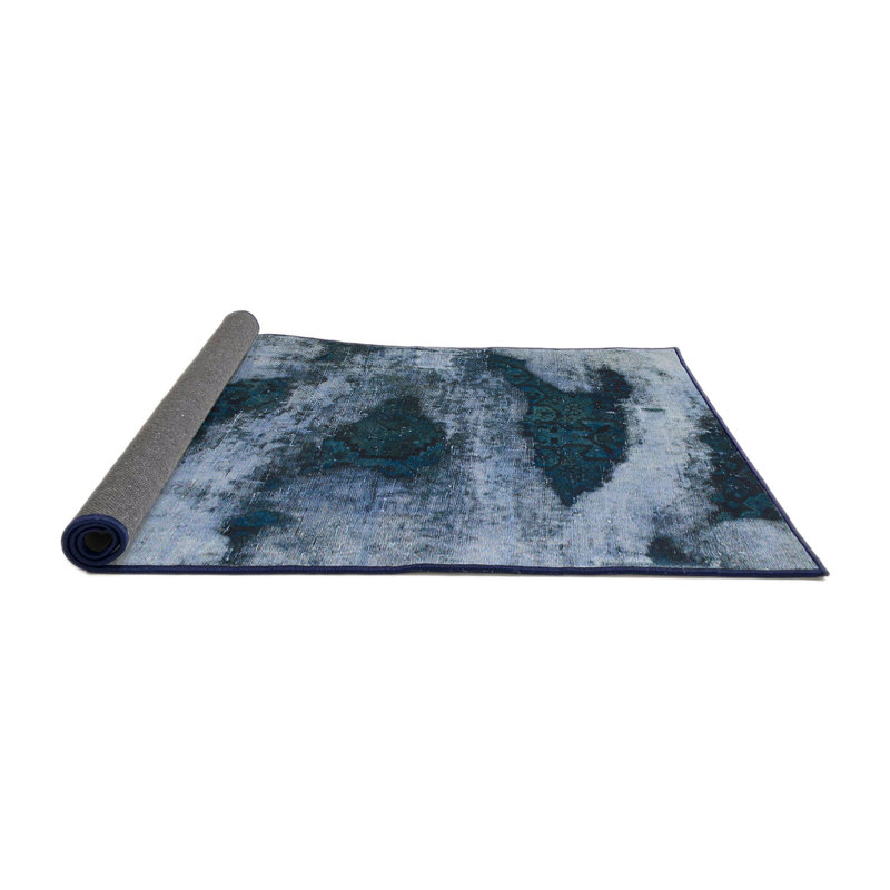 Tapis abstrait moderne 1372, Rond 4 pi