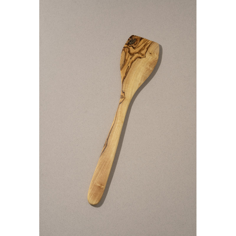 Grande spatule en bois d'olivier