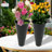 Latitude Run® Plastic Flower Display Stackable Buckets Wedding Flower Display