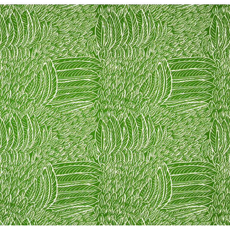 Featherfest Fabric, Leaf