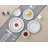 Piece Porcelain China Dinnerware Set - Service for 4