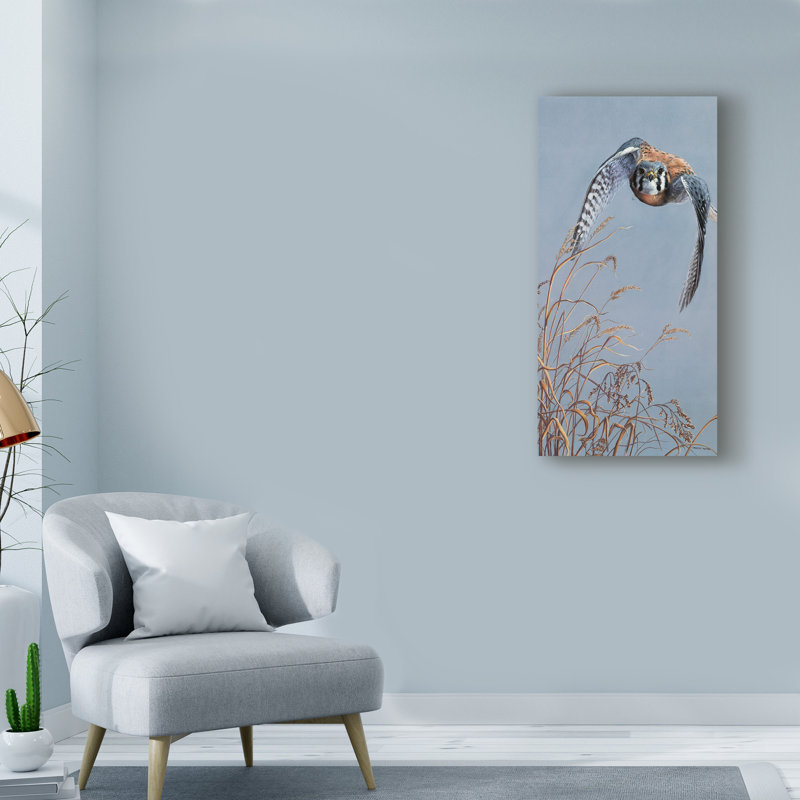 « prairie light », reproduction de peinture à l’acrylique sur toile tendue, H 19 po x l 10 po x P 2 po