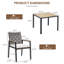 Ensemble repas extérieur pour 4 personnes-1938096321