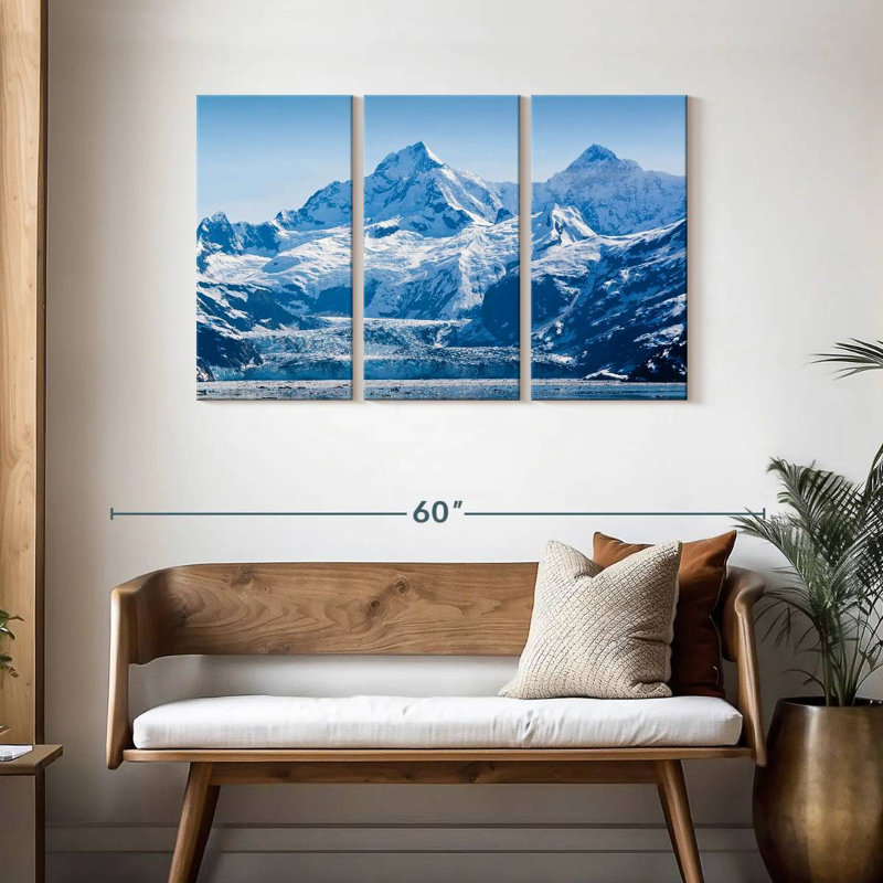 Glacier Bay d'Alvord, H 28 po x l 45 po