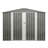 8 X 6 FT Outdoor Waterproof Garden Tool Storage Sheds With Metal Foundation With Floor Frame, Tool Shed With Lockable Hinged Doors & Air Vents, Storage House Waterproof For Backyard, Lawn