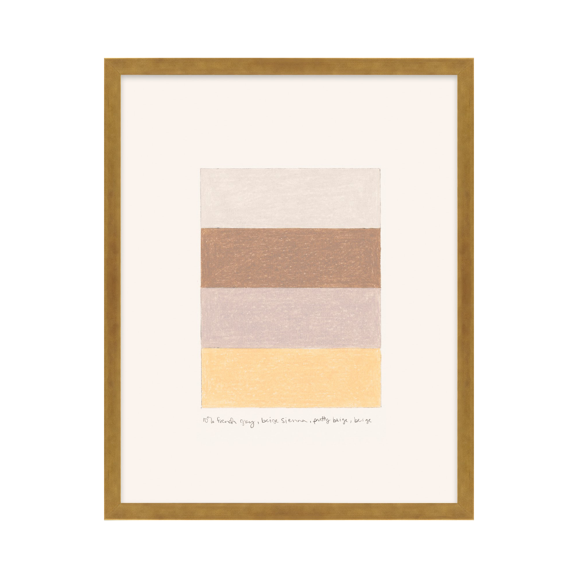 Stacks by Beth James, 38" H x 30" W x 1.25" D, Gold Framed